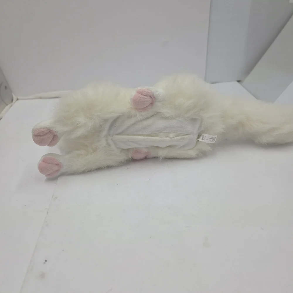 2004 Mattel Barbie Princess & the Pauper Interactive Serafina‎ White Cat Plush